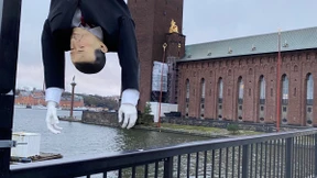 Empörung in der Türkei wegen Erdogan-Puppe in Schweden