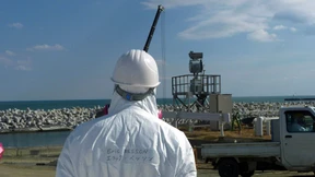 Vor Fukushima wird der Meeresgrund zubetoniert