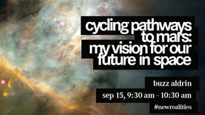 Buzz Aldrin, der zweite Mann auf dem Mond, spricht 