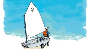 Großes Gefühl von Freiheit