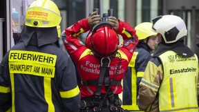Wohnungsbrand in Frankfurter Hochhaus