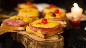 Treffen sich Toast, Schinken und Ananas