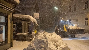 Neue Warnung vor massivem Schneefall
