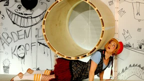 Zerknautschte Herzkönigin