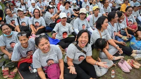 Top-Stimmung bei Lach-Yoga-Treffen