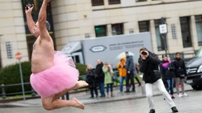 Im rosa Tutu gegen Brustkrebs