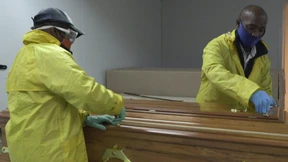 Bestatter in Südafrika am Limit