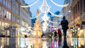 Alles ist dicht, aber es glitzert