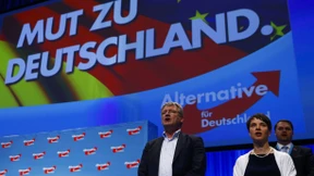 AfD fünf Prozentpunkte hinter der SPD