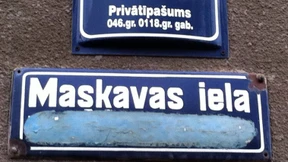 Gegen Russisch als Staatssprache