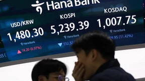 Börsenbeben in Südkorea