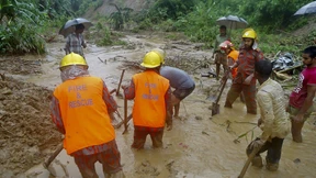 Dutzende Tote bei Erdrutschen in Bangladesch