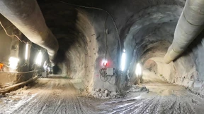 600 Meter im freien Wasserfall