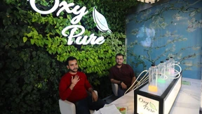 In die Bar für frischen Sauerstoff 