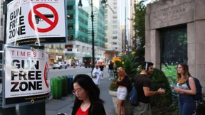 Waffen auf dem Times Square künftig verboten