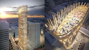 Klimaschutz mit Holz-Hochhäusern