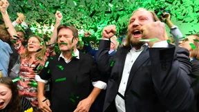 So jubeln die Grünen über ihren Wahlerfolg
