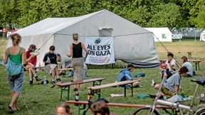 Zelten gegen den Kapitalismus