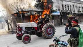 Syrische Rebellen in Afrin