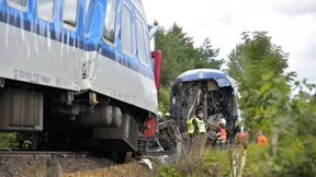 Zug aus München kollidiert