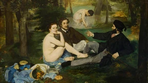 Gegenwart im leeren Glitzerlicht