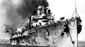 Eine Seeschlacht in der Nordsee