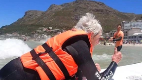 Surfspaß trotz Handicaps