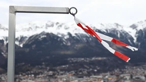 Zu viel Wind beim Springen in Innsbruck