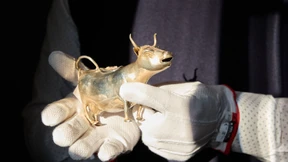 Die silberne Kuh ist wieder zu Hause