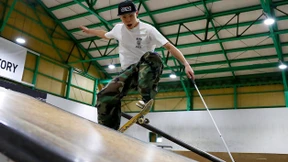 Blinder Skateboarder hofft auf die Paralympics