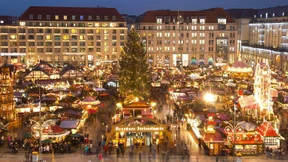Auf Dresdens Weihnachtsmarkt gibt es kein Pegida