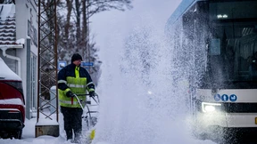 Dänemark versinkt im Schnee