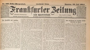 Eine Erklärung der deutschen Pressevertreter in Paris.