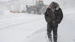 Blizzard legt Ortschaften lahm