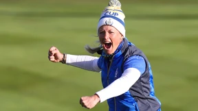 Eine Golf-Heldin zeigt pure Emotionen