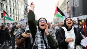 Zehntausende Demonstranten fordern Waffenruhe in Nahost