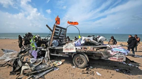 USA werfen Nahrungsmittel über dem Gazastreifen ab