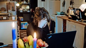 Krank am Schreibtisch