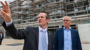 Ein großer Bogen gegen den Wohnungsmangel