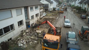 In den Katastrophengebieten regnet es wieder