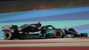 Lewis Hamilton Schnellster in der Wüstennacht