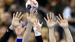 Handballspieler im Hamsterrad