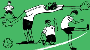 Mit dem Ball gibt man ihnen ein Ventil