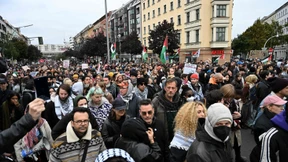Demonstrationen für Palästinenser und Israel