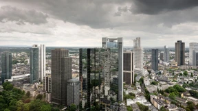 „Gude Getränke“ gegen schlechte Laune am Frankfurt-Stand