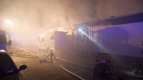 Reihenhäuser-Brand: Polizei geht von Brandstiftung aus