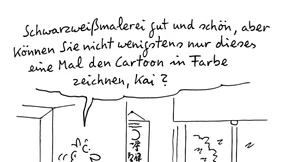 Maler erleben ihr kobaltblaues Wunder