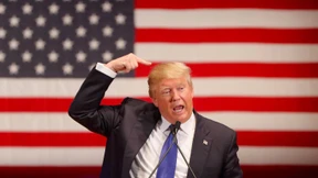 Fahnenträger der Frustrierten