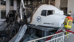 Brand in Flugsimulator verursacht Millionenschaden