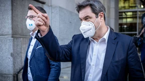 Markus Söder äußert sich zur K-Frage in der Union